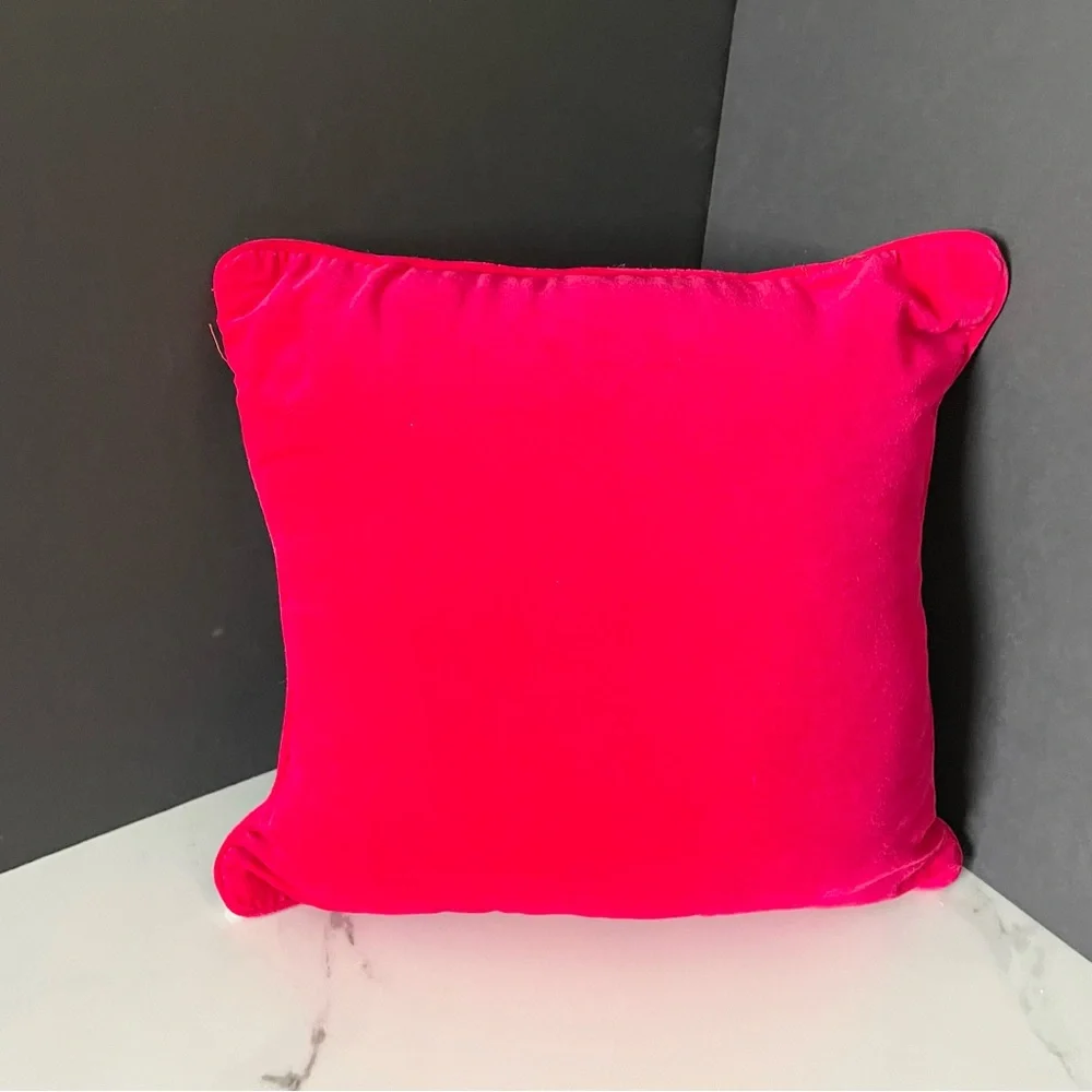 "A Mother Holds Her Children's Hands" Needlepoint Pillow - Picture 10 of 12